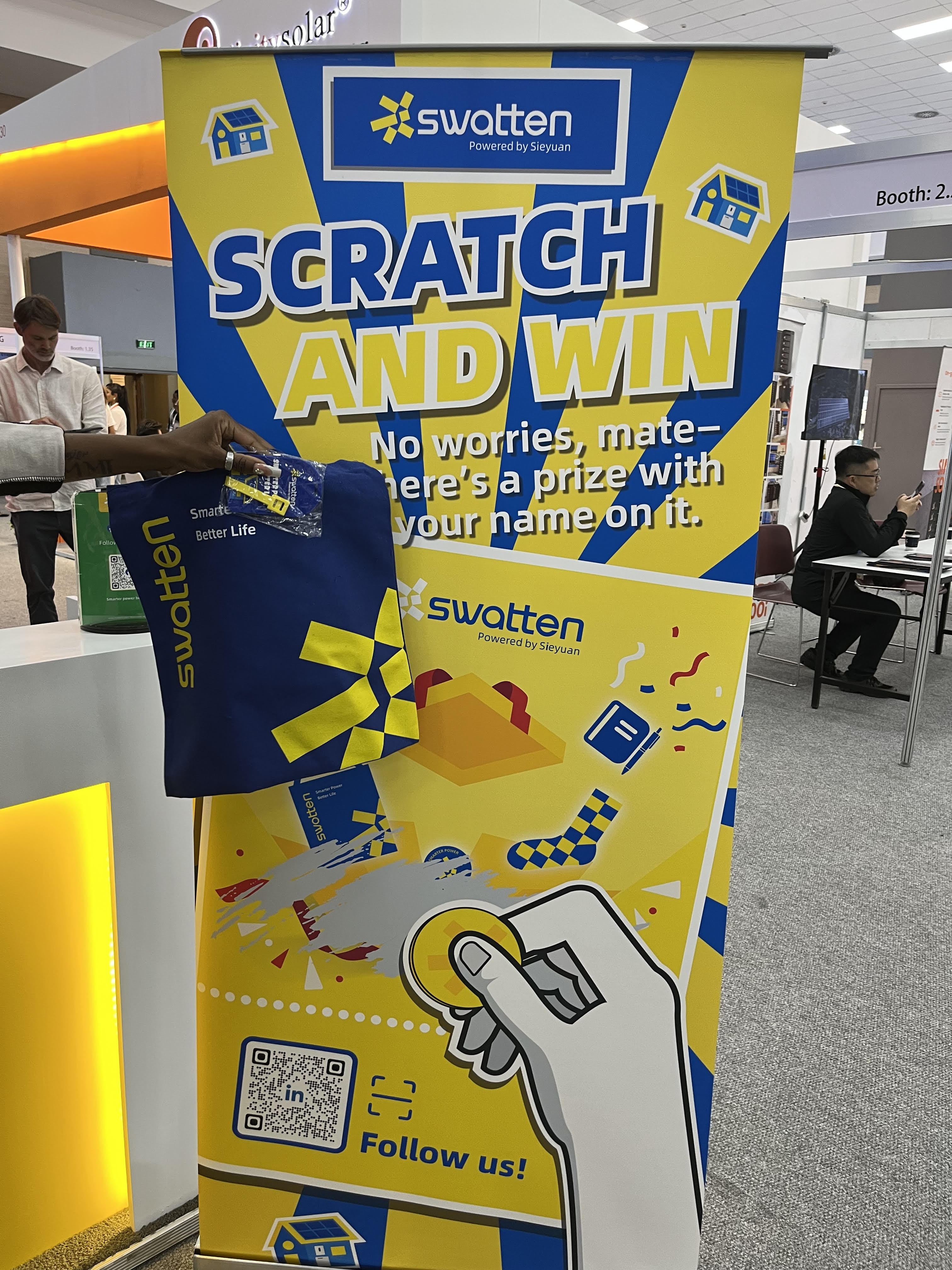 Solar product demonstrations at Intersolar Africa 2026